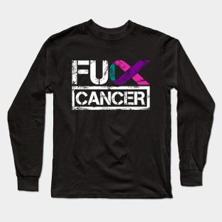 Fuck Cancer Long Sleeve T-Shirt